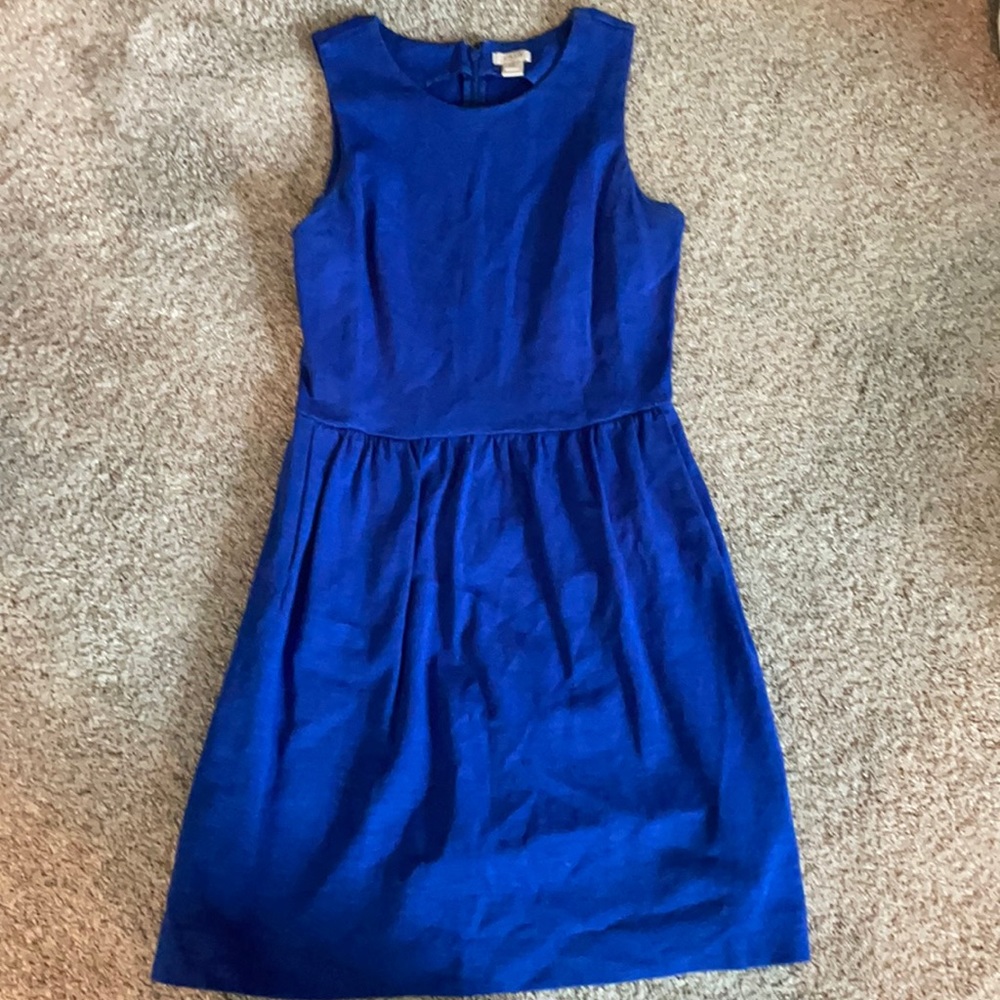 J. Crew Little Blue Dress